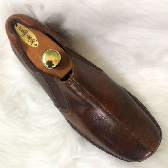 COLE HAAN Brown Casual Slip-On Shoes Men SZ 9M main image 11